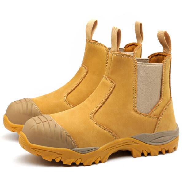 Slip On Steel Toe Cap Boots