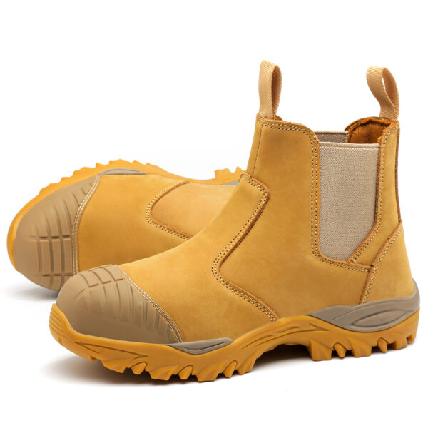 Slip On Steel Toe Cap Boots