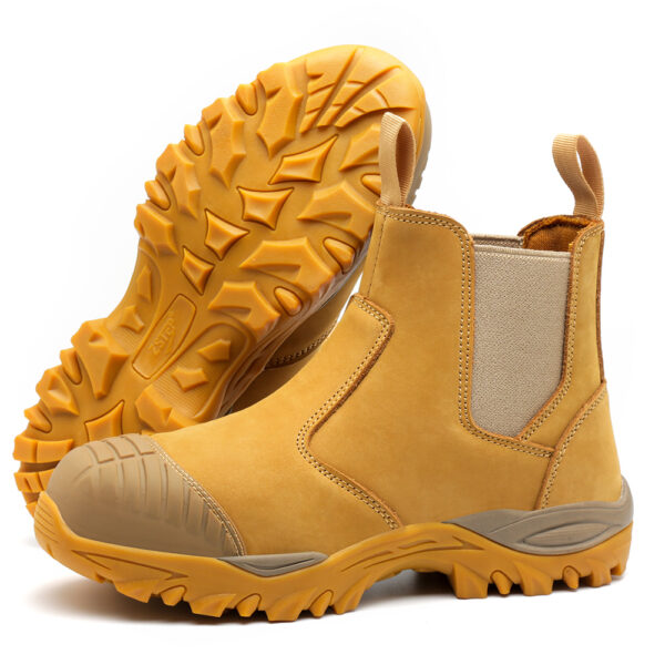 Slip On Steel Toe Cap Boots